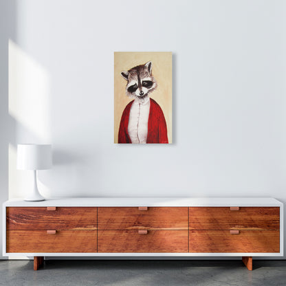 Racoon Art Print by Coco Deparis A3 Canvas