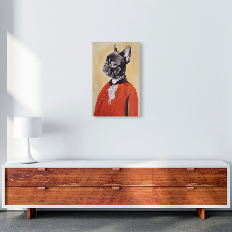 Bulldog 02 Art Print by Coco Deparis A3 Canvas