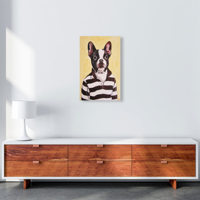 Bulldog 01 Art Print by Coco Deparis A3 Canvas