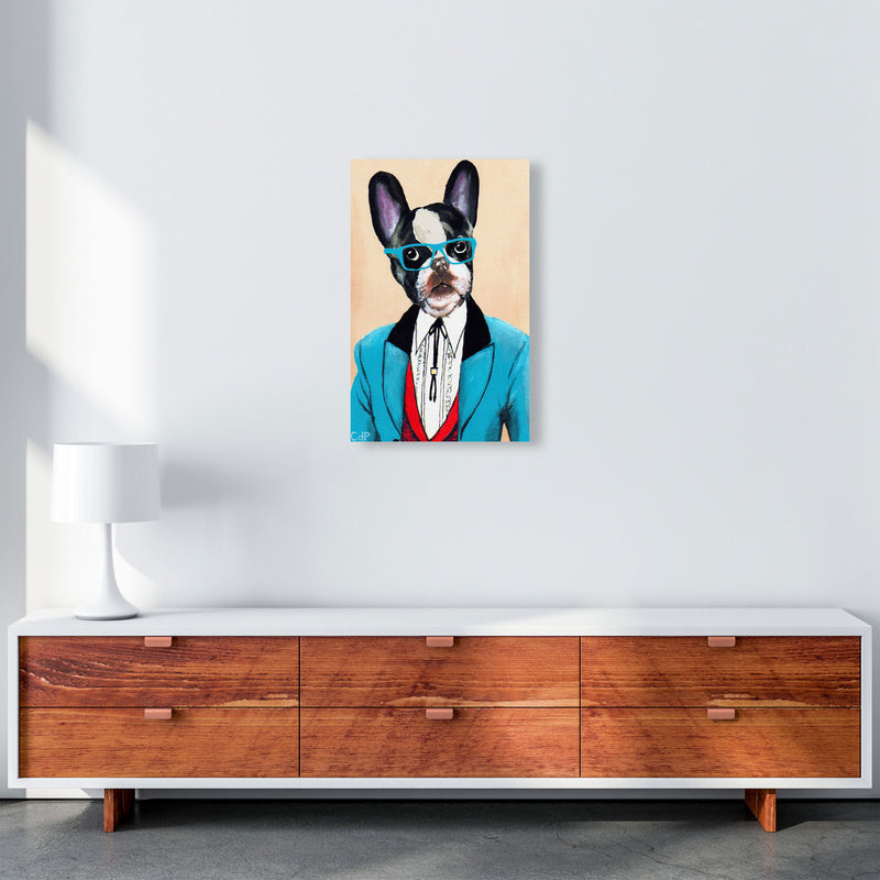 Bulldog 03 Art Print by Coco Deparis A3 Canvas
