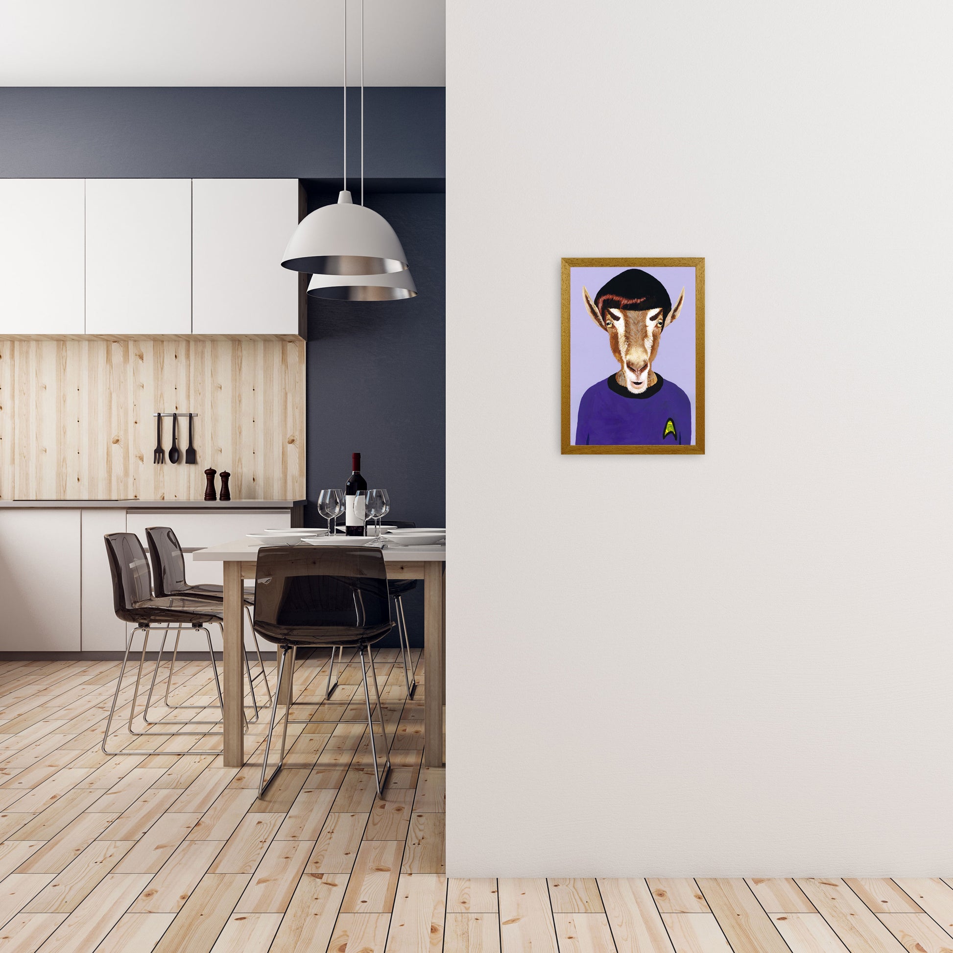Mister Spock Art Print by Coco Deparis A3 Print Only