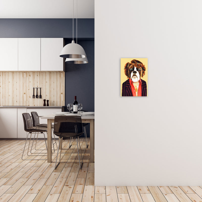 James Brown Art Print by Coco Deparis A3 Black Frame
