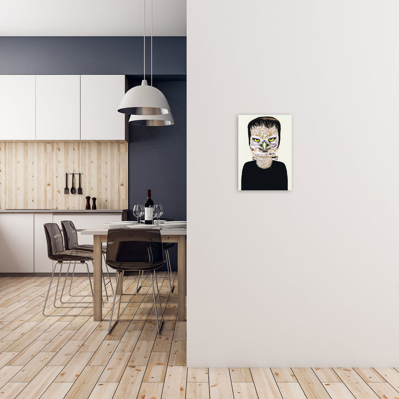 Frankenstein Art Print by Coco Deparis A3 Black Frame