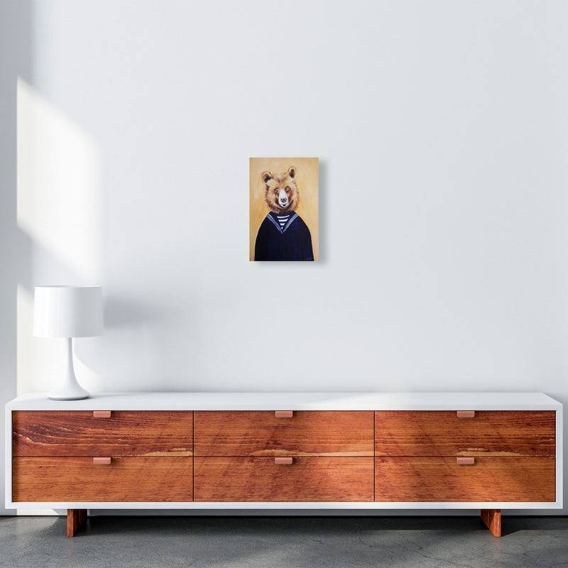 Bear Art Print by Coco Deparis A4 Canvas