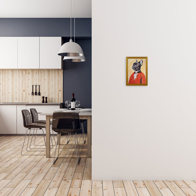Bulldog 02 Art Print by Coco Deparis A4 Print Only