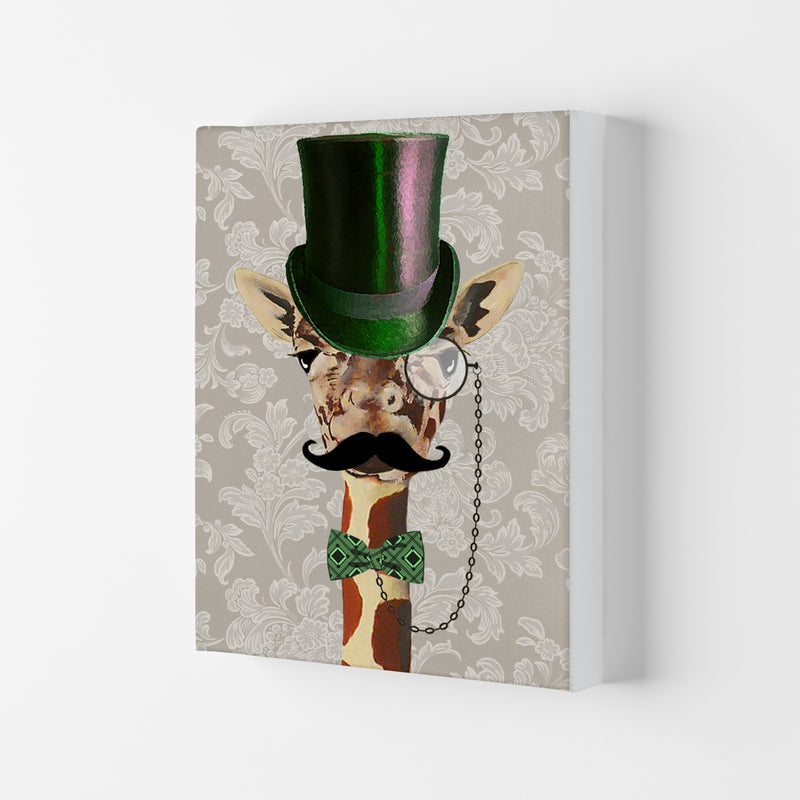 Giraffe Steampunk 2 Art Print by Coco Deparis Canvas