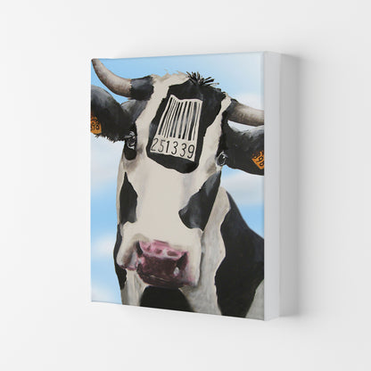 Cow Barcode 02 Art Print by Coco Deparis Canvas