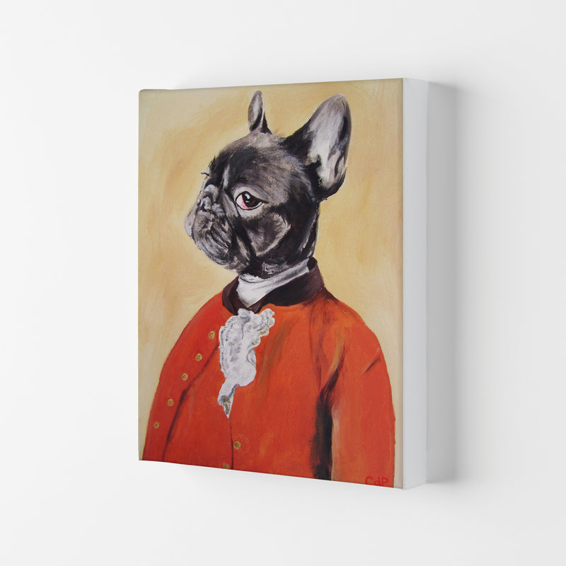 Bulldog 02 Art Print by Coco Deparis Canvas