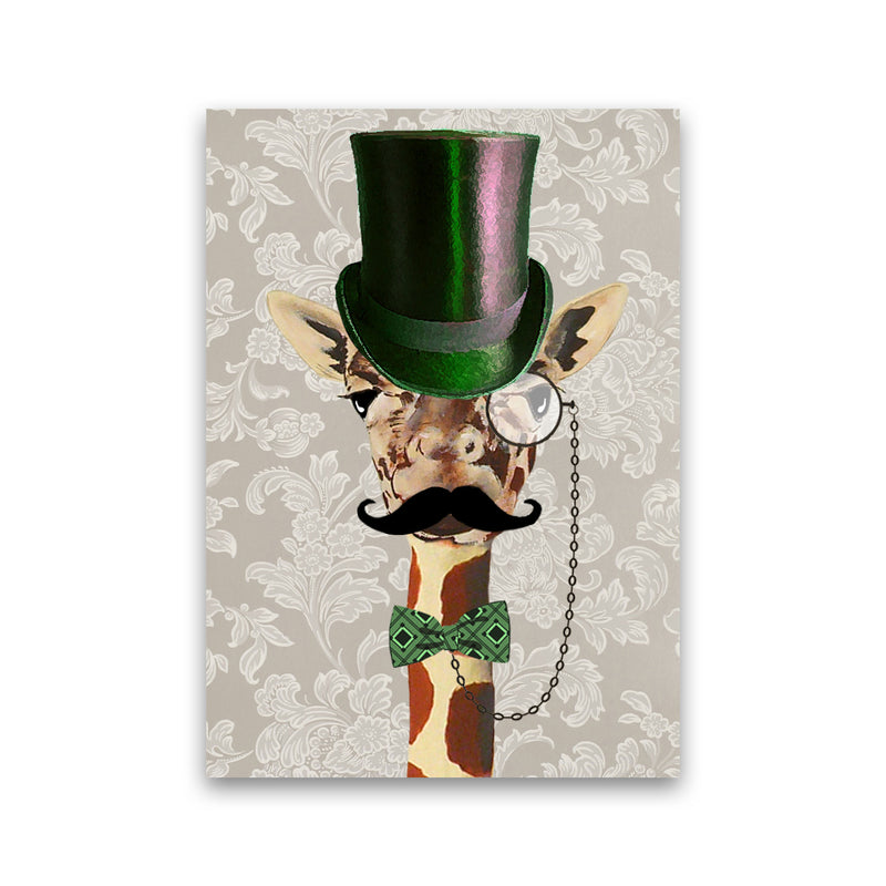 Giraffe Steampunk 2 Art Print by Coco Deparis Print Only