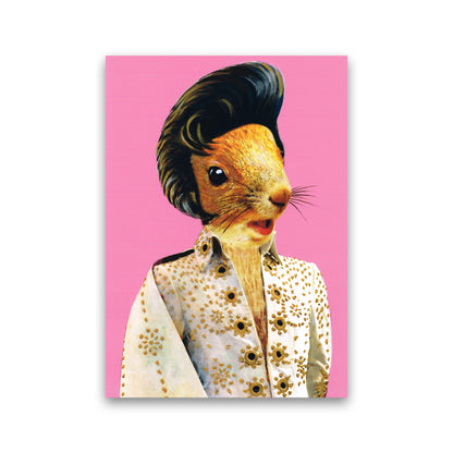 Elvis Presley Art Print by Coco Deparis Print Only
