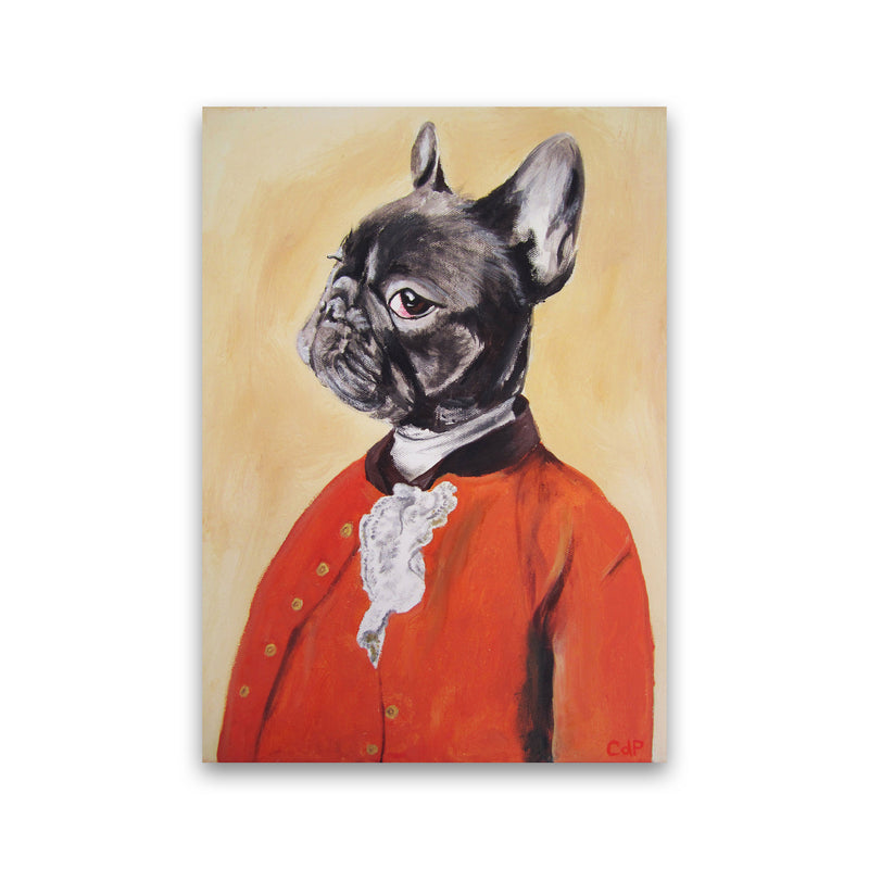 Bulldog 02 Art Print by Coco Deparis Print Only