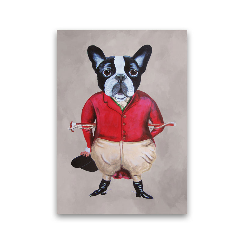 Bulldog Horse Driver Art Print by Coco Deparis Print Only
