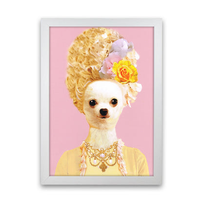 Marie-Antoinette Art Print by Coco Deparis White Grain