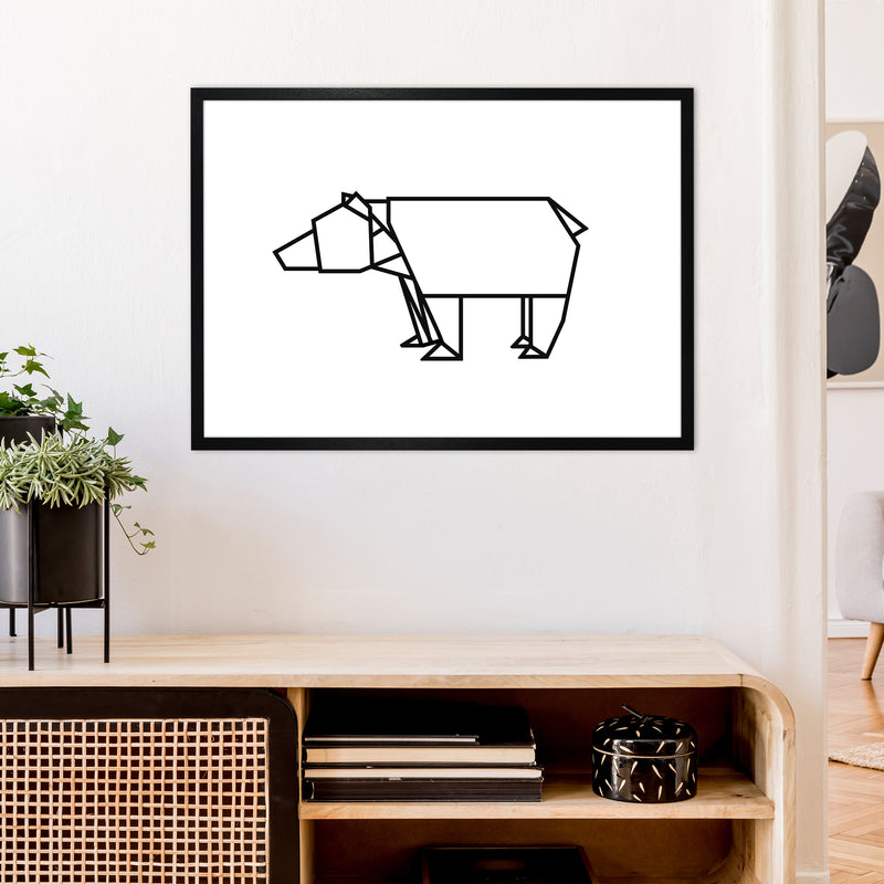 Ursa Minor Art Print by Carissa Tanton A1 White Frame