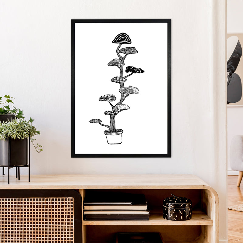 Cloud Tree Art Print by Carissa Tanton A1 White Frame