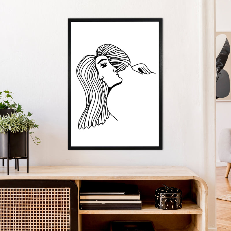 Illusion Art Print by Carissa Tanton A1 White Frame