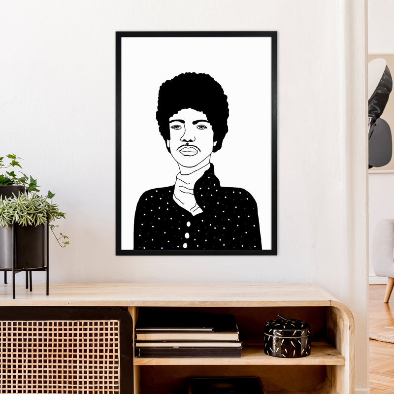 Prince Art Print by Carissa Tanton A1 White Frame