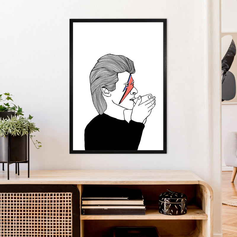 xziggy Art Print by Carissa Tanton A1 White Frame