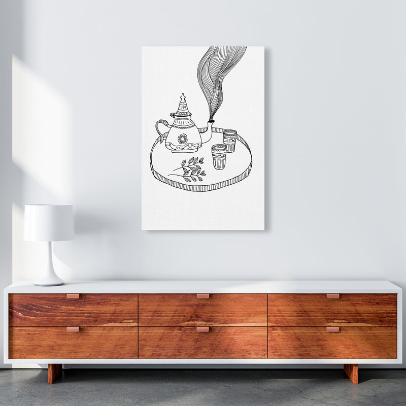 Moroccan Mint Art Print by Carissa Tanton A1 Canvas
