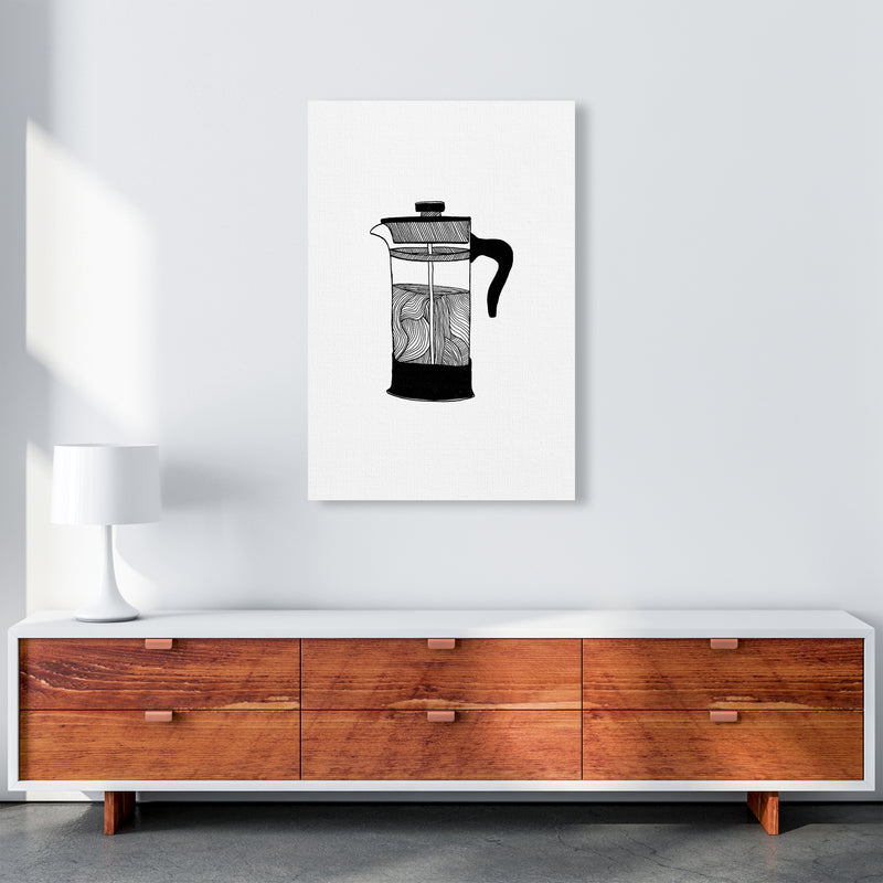 Cafetiere Art Print by Carissa Tanton A1 Canvas
