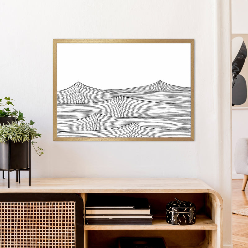 Continuous Sea Horizontal Art Print by Carissa Tanton A1 Print Only