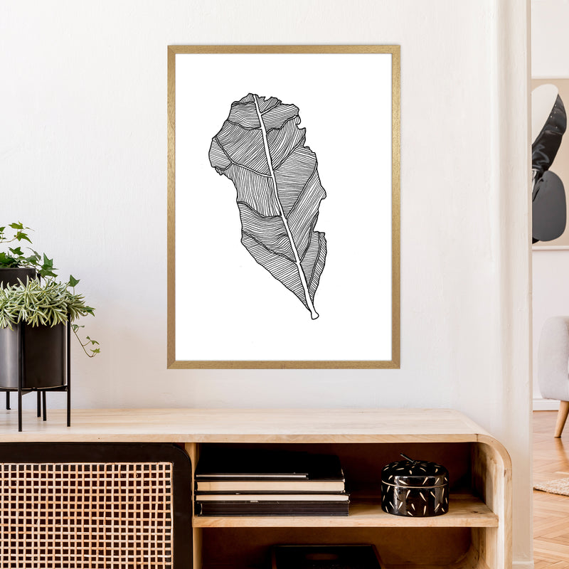 Kyobancha Leaf Art Print by Carissa Tanton A1 Print Only
