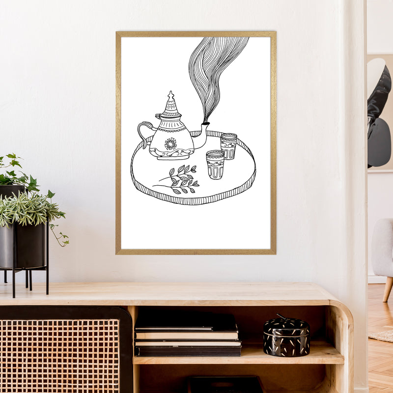 Moroccan Mint Art Print by Carissa Tanton A1 Print Only
