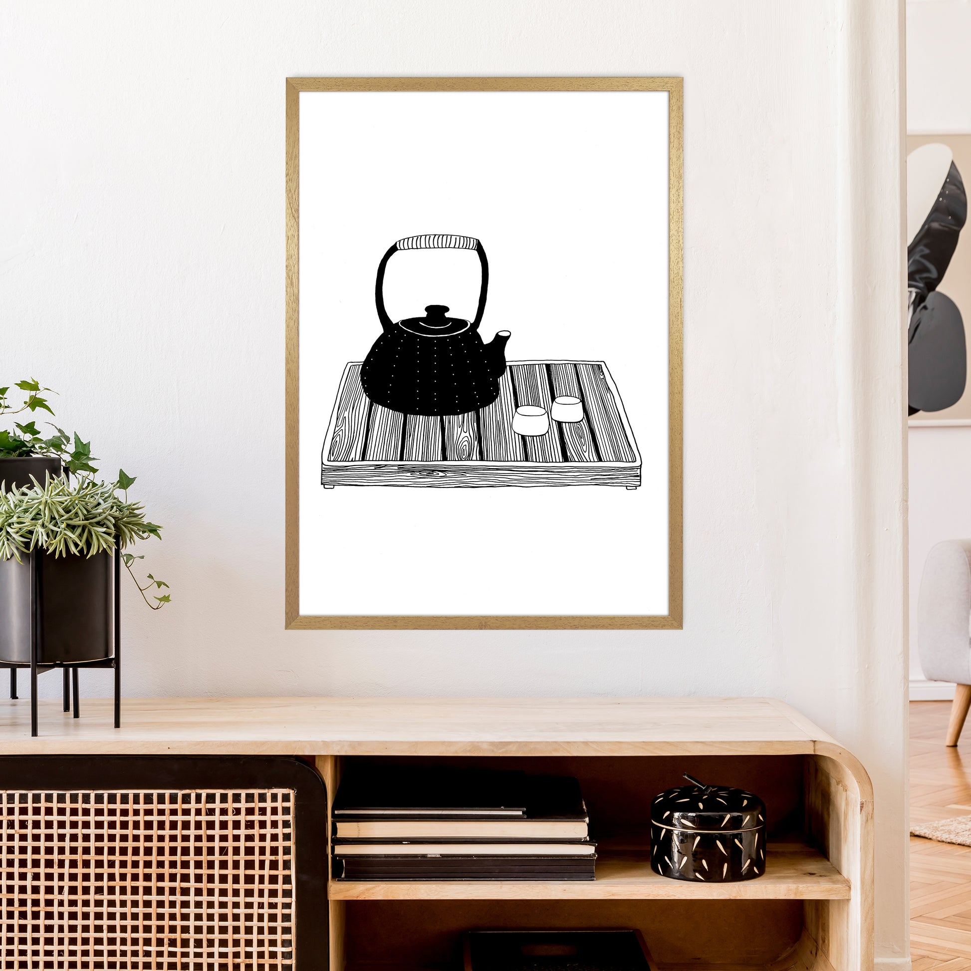 Chinese Tea Art Print by Carissa Tanton A1 Print Only