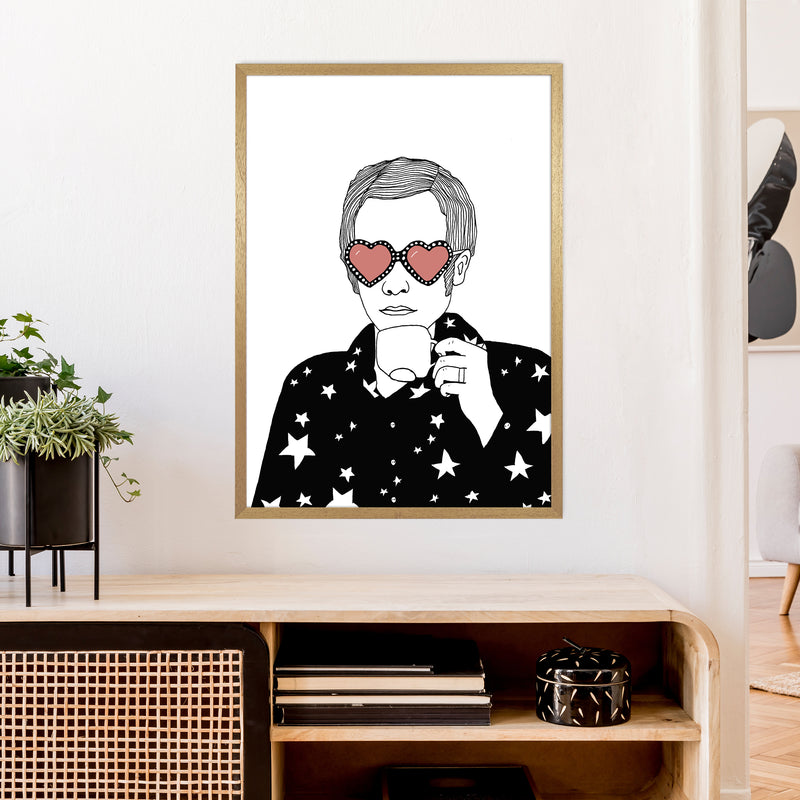 Elton John Art Print by Carissa Tanton A1 Print Only
