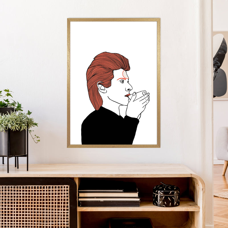 Bowie Tea Art Print by Carissa Tanton A1 Print Only