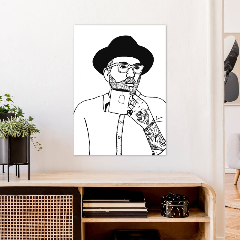 Dallas Green Art Print by Carissa Tanton A1 Black Frame