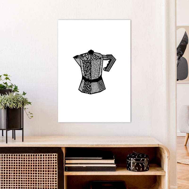Macchinetta Art Print by Carissa Tanton A1 Black Frame