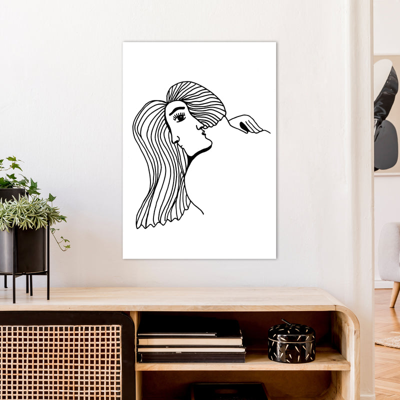 Illusion Art Print by Carissa Tanton A1 Black Frame