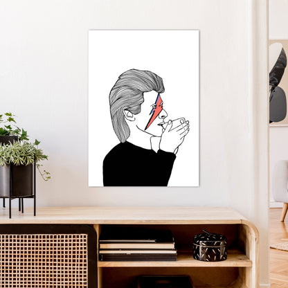 xziggy Art Print by Carissa Tanton A1 Black Frame
