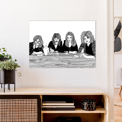 Queen Art Print by Carissa Tanton A1 Black Frame