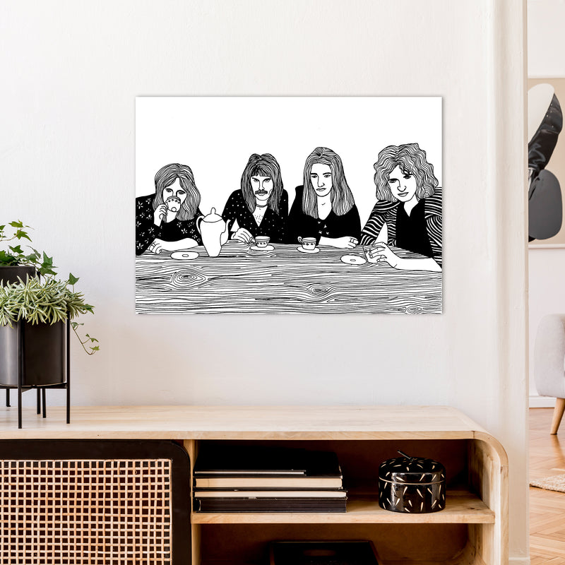 Queen Art Print by Carissa Tanton A1 Black Frame