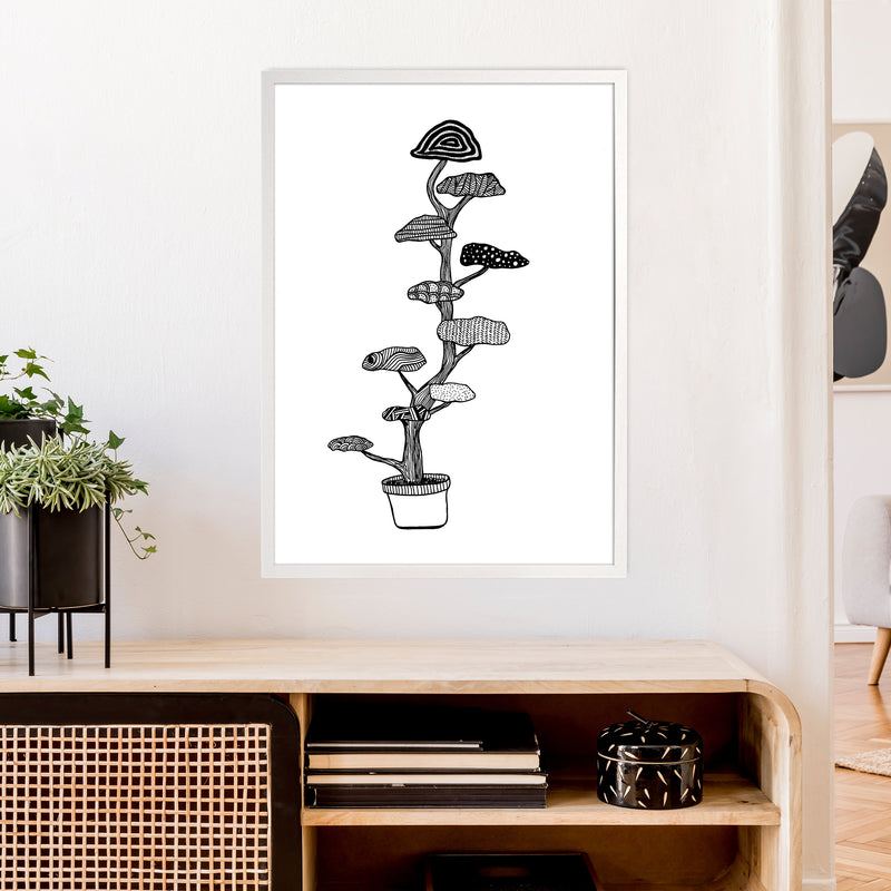 Cloud Tree Art Print by Carissa Tanton A1 Oak Frame