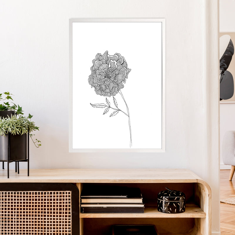 Marigold Art Print by Carissa Tanton A1 Oak Frame