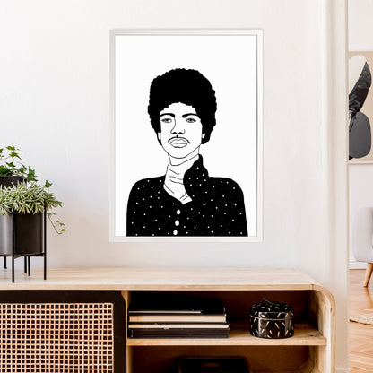 Prince Art Print by Carissa Tanton A1 Oak Frame