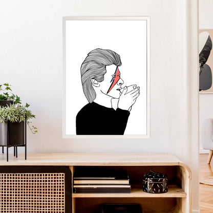 xziggy Art Print by Carissa Tanton A1 Oak Frame