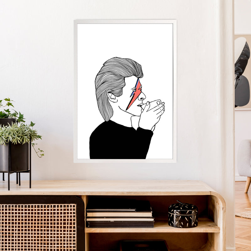 xziggy Art Print by Carissa Tanton A1 Oak Frame