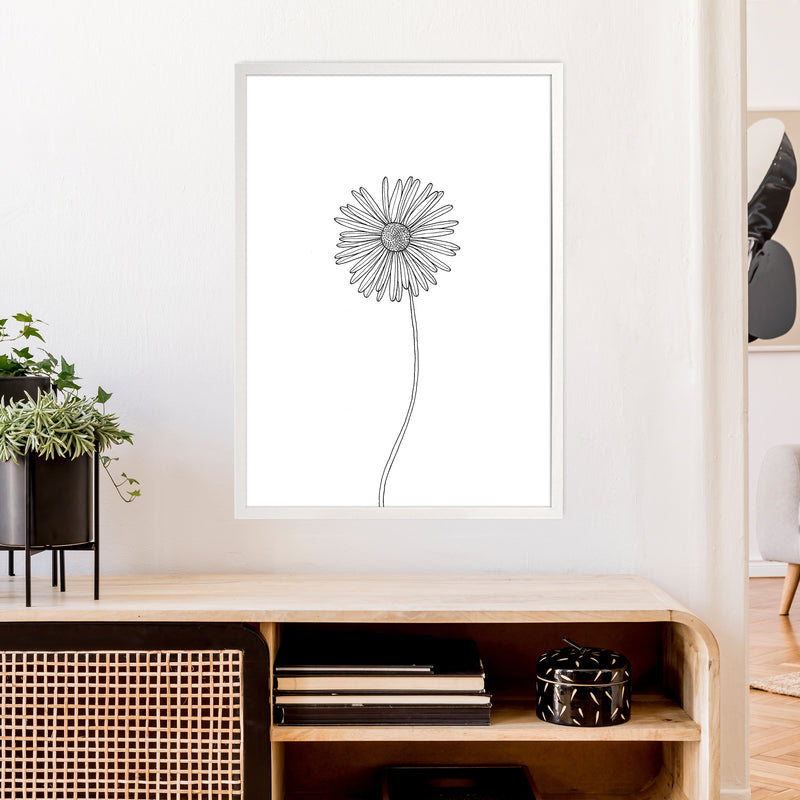 Daisy Art Print by Carissa Tanton A1 Oak Frame