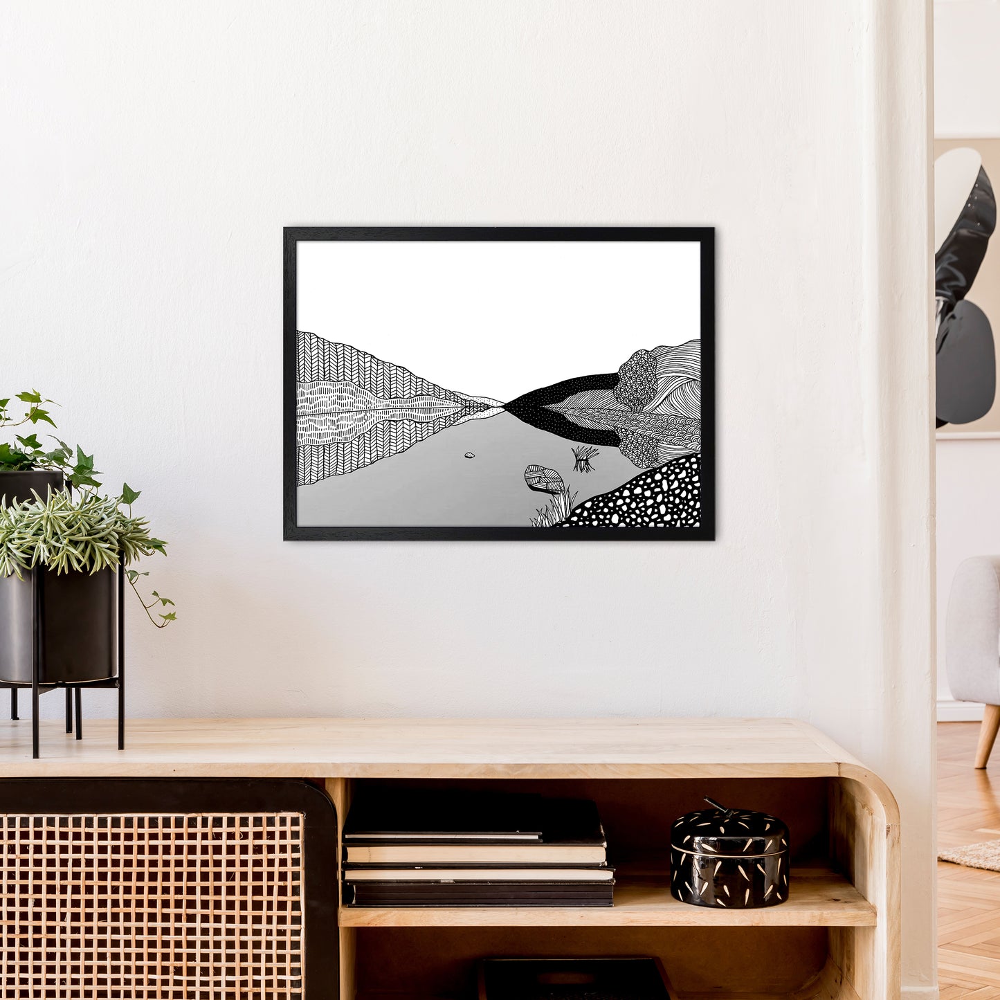 Geirionydd Art Print by Carissa Tanton A2 White Frame