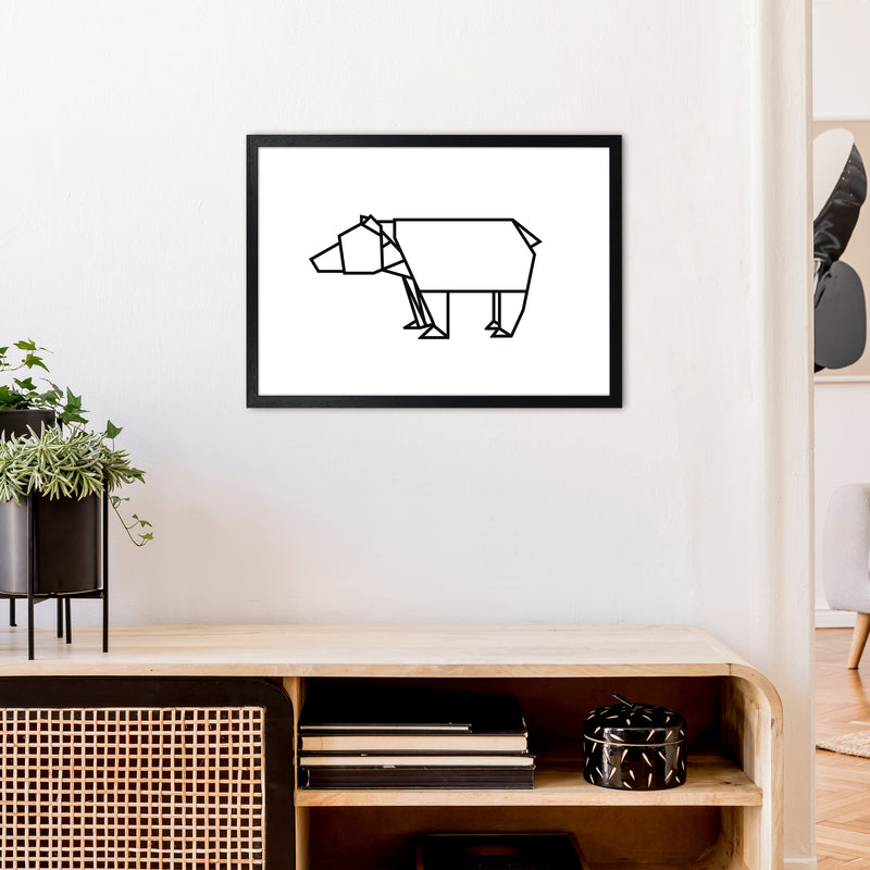 Ursa Minor Art Print by Carissa Tanton A2 White Frame