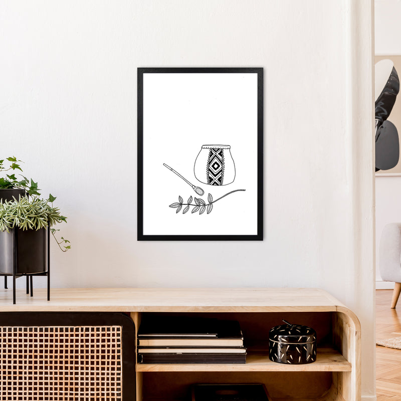 Mate Art Print by Carissa Tanton A2 White Frame