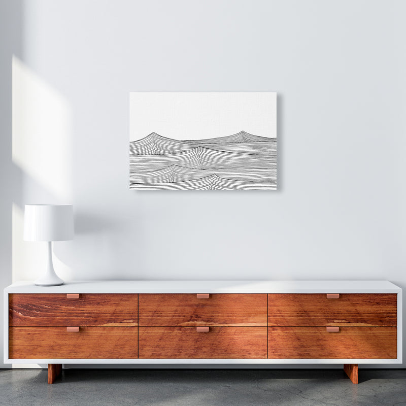Continuous Sea Horizontal Art Print by Carissa Tanton A2 Canvas