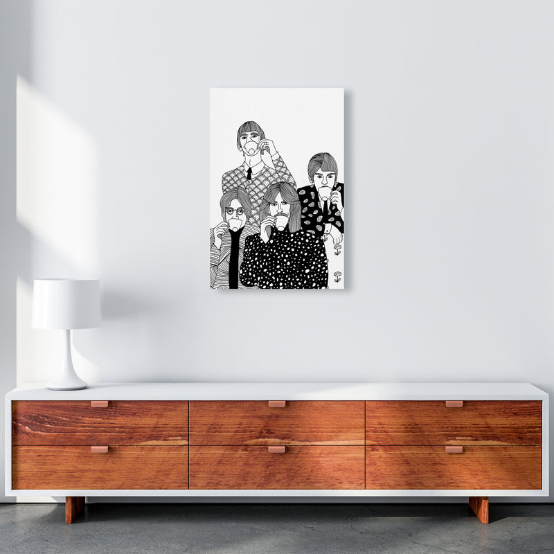 Beatles Tea Art Print by Carissa Tanton A2 Canvas