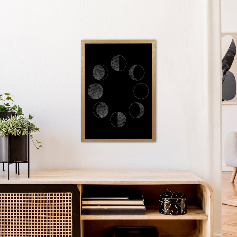 Moon Cycle Invert Art Print by Carissa Tanton A2 Print Only