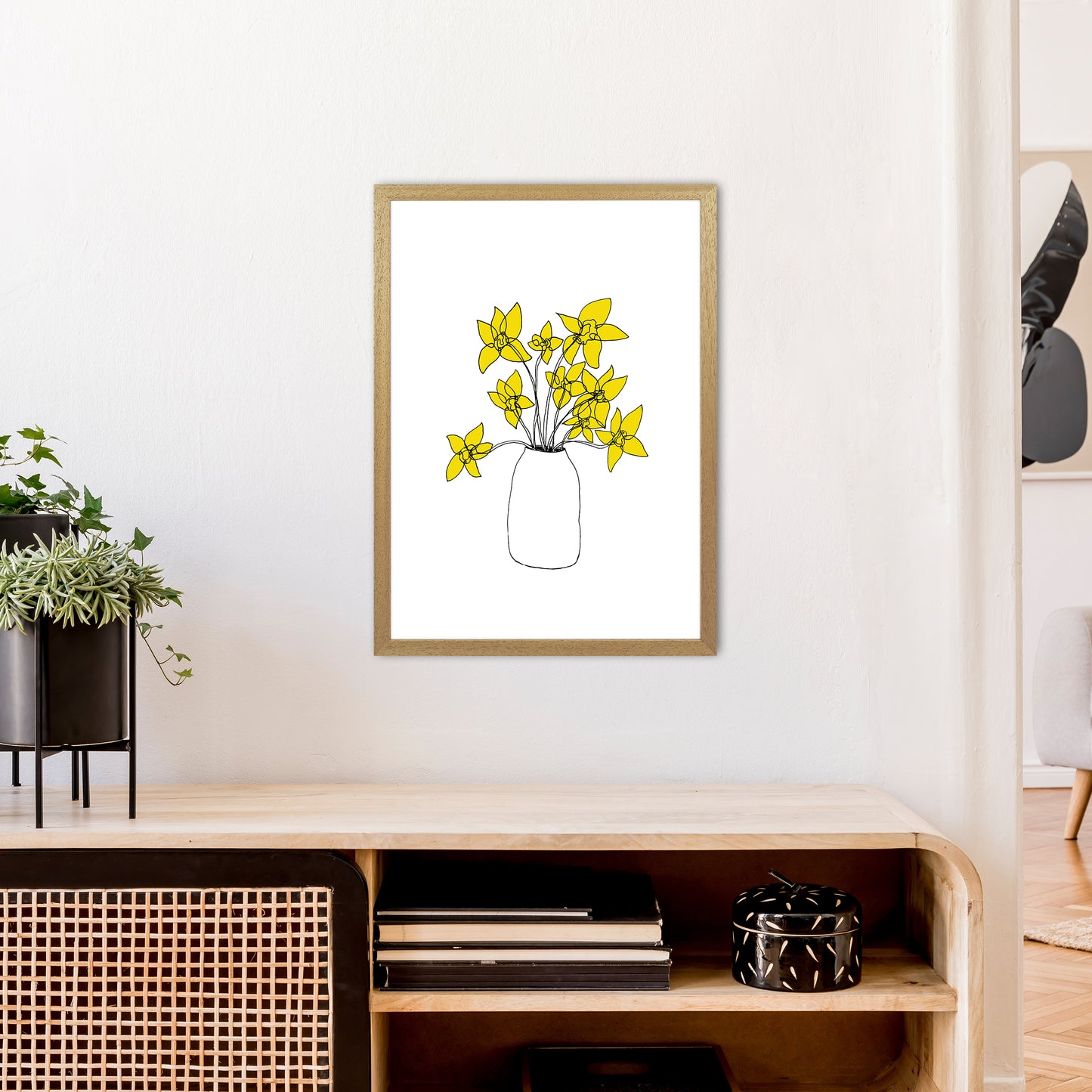 Daffodils Yellow Art Print by Carissa Tanton A2 Print Only