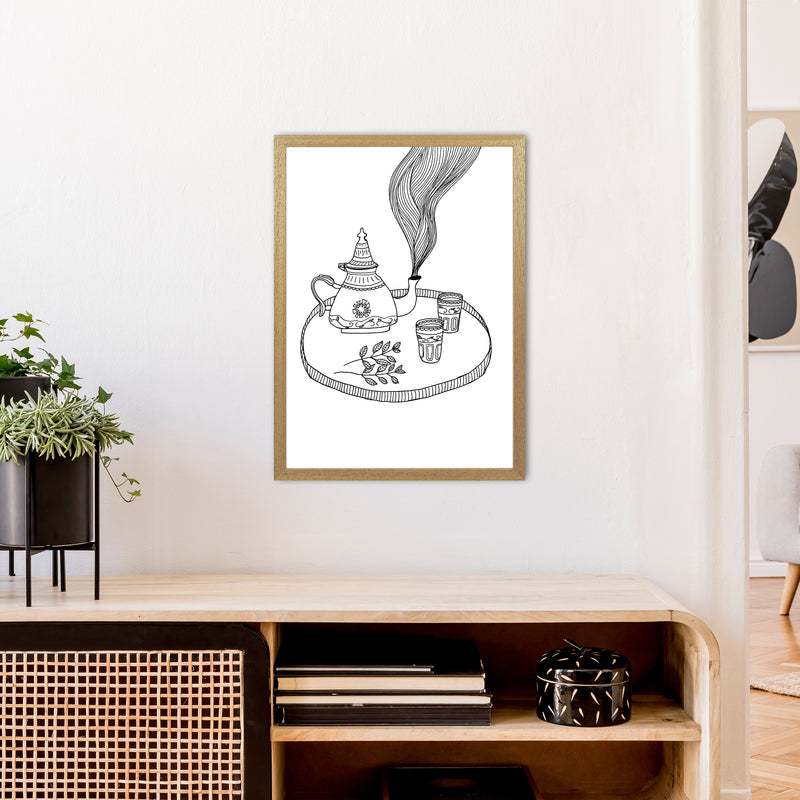 Moroccan Mint Art Print by Carissa Tanton A2 Print Only